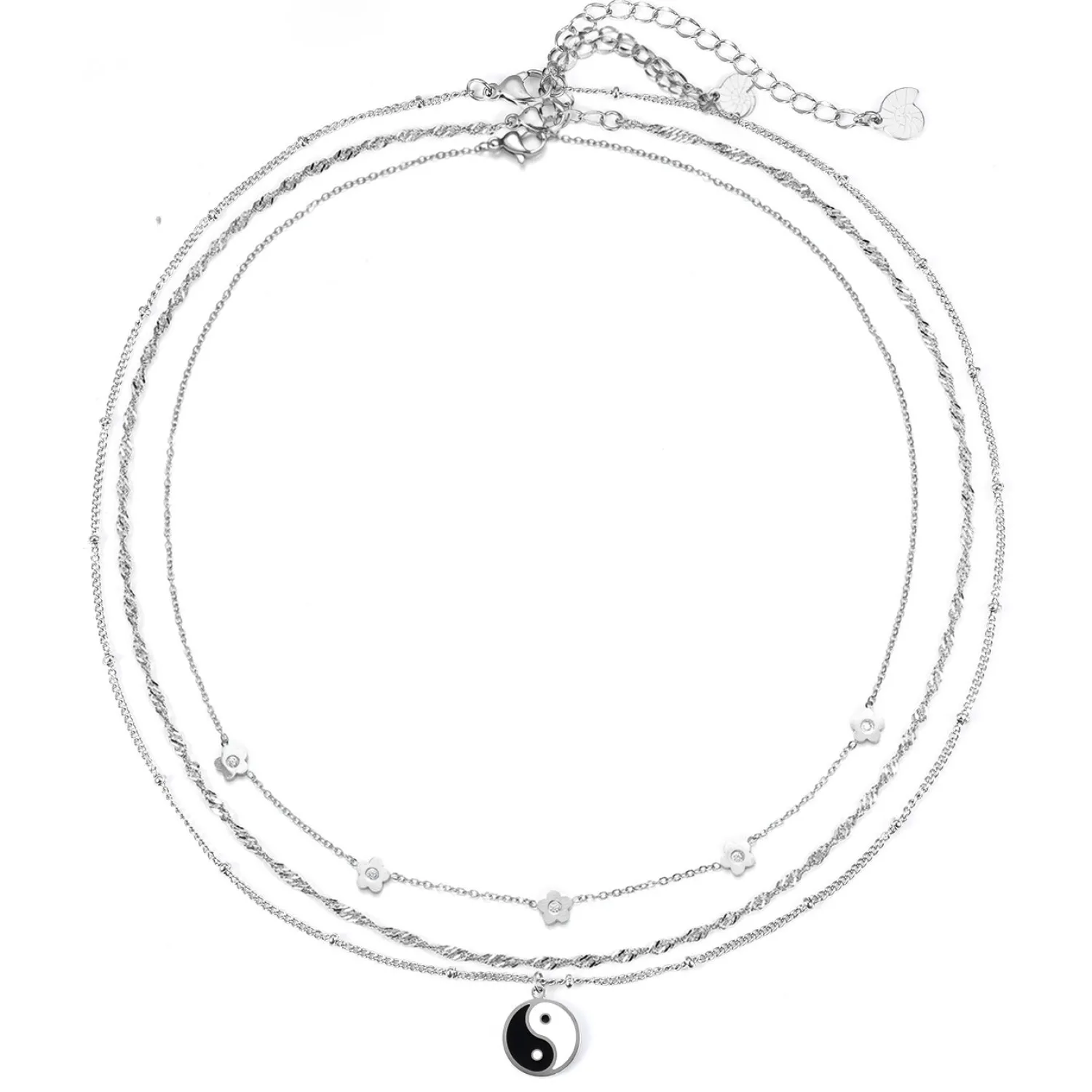 Necklace Sets | Hey Happiness Achtsamkeit Layering Halskette Set