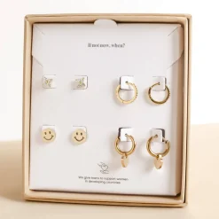 Earring Stack Sets | Ohrstecker | Hey Happiness Alltagliche Ohrringe Set