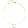 Filigrane Ketten | Hey Happiness April Diamant Geburtsstein Halskette Sterlingsilber