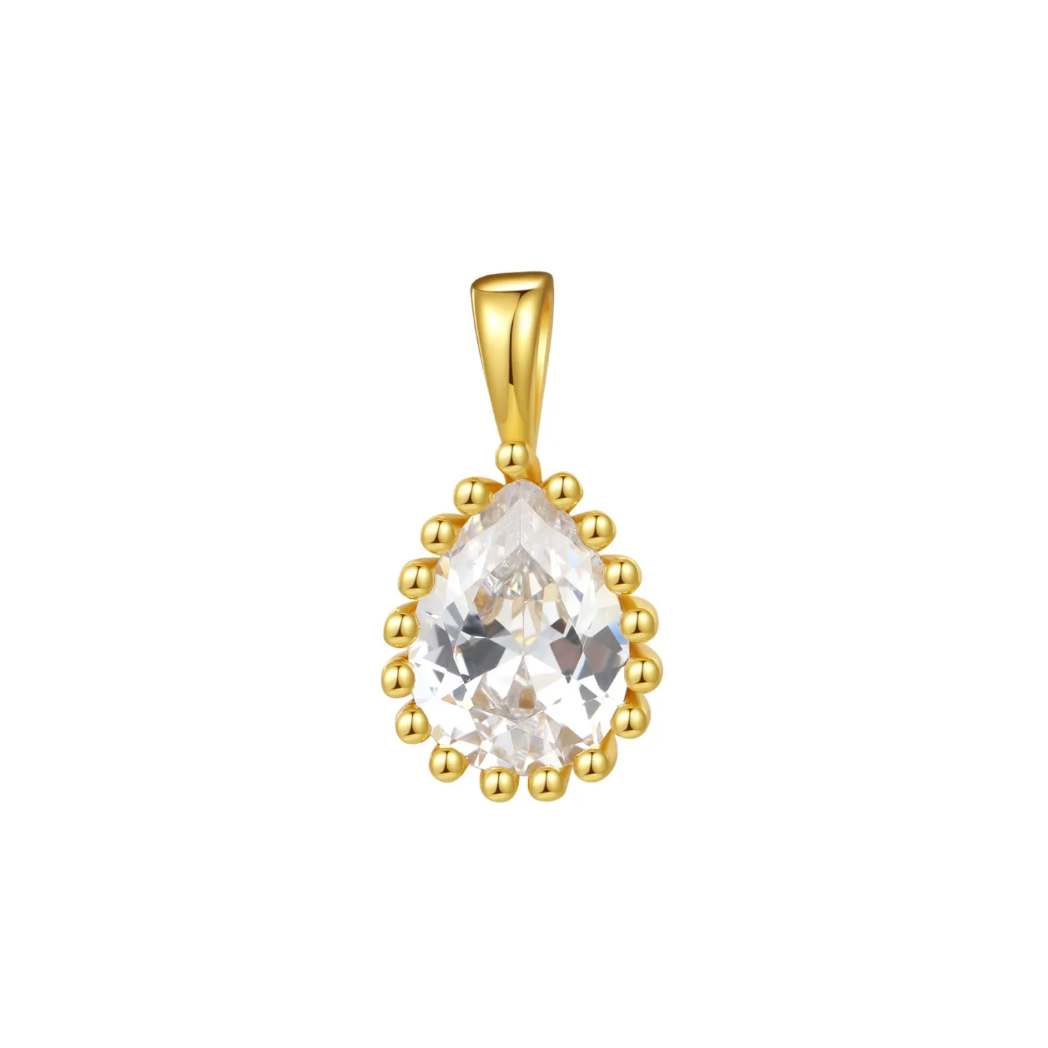 Filigrane Ketten | Hey Happiness April Diamant Geburtsstein Halskette Sterlingsilber
