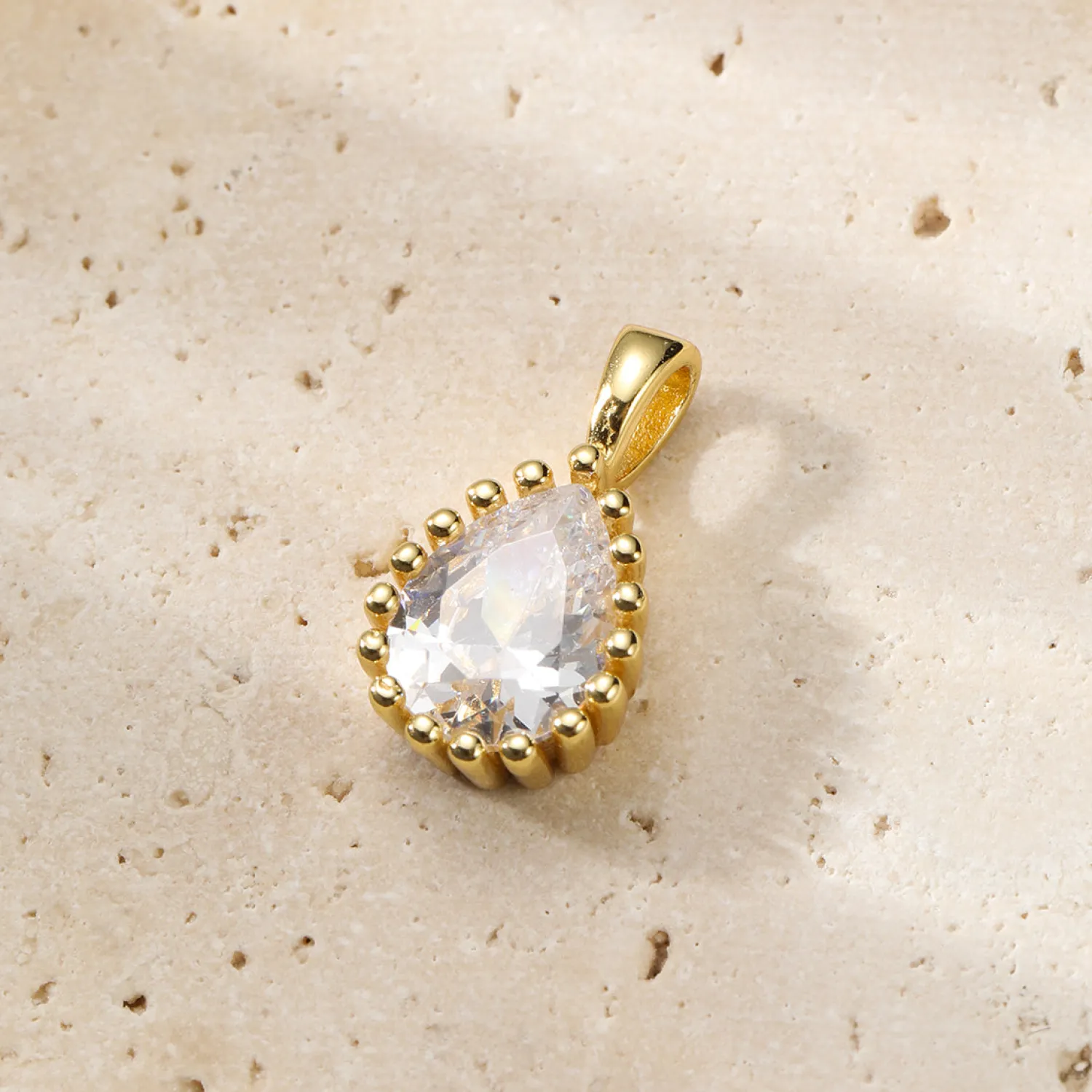 Filigrane Ketten | Hey Happiness April Diamant Geburtsstein Halskette Sterlingsilber