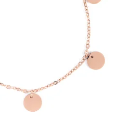 Charm Armbänder | Hey Happiness Armband mit Mehreren Plättchen in Rosegold Rose Gold