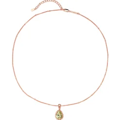Filigrane Ketten | Hey Happiness August Peridot Geburtsstein Halskette Sterlingsilber