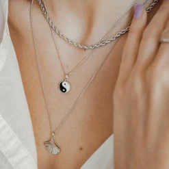 Anhänger | Hey Happiness Balance Anhängerr für Ruhe und Harmonie in Silberfarbe Silver