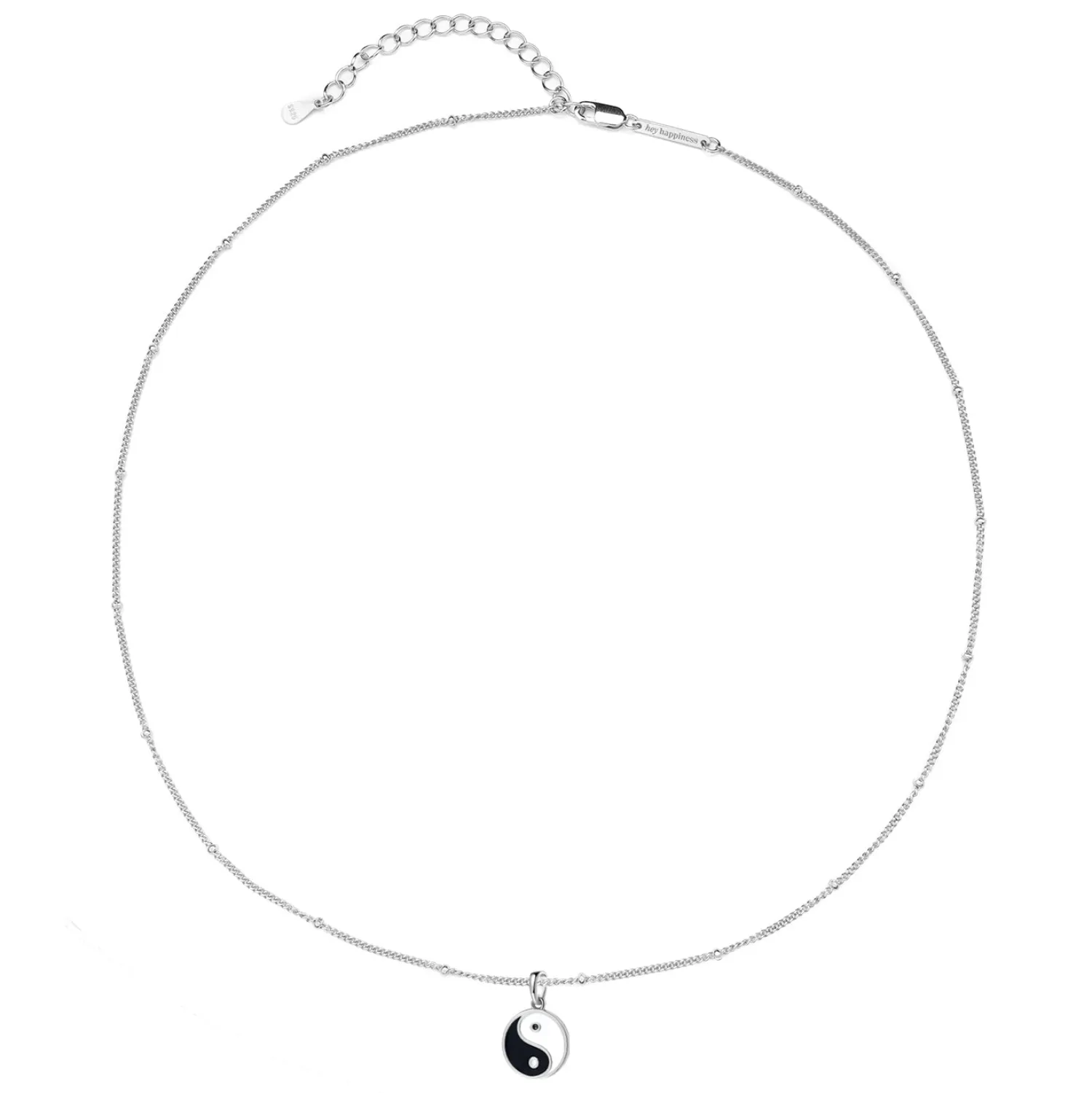 Anhänger | Hey Happiness Balance Anhängerr für Ruhe und Harmonie in Silberfarbe Silver