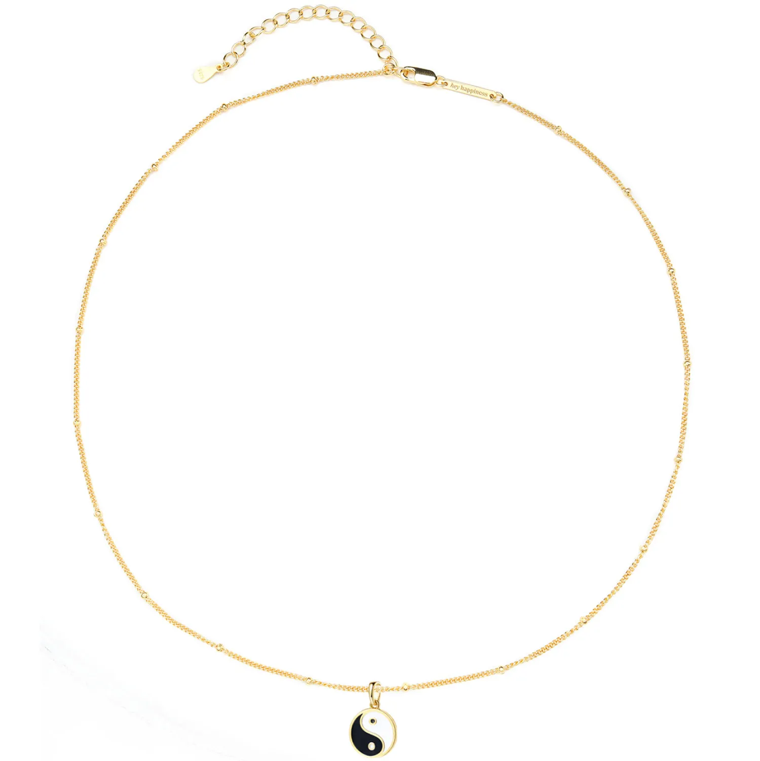 Anhänger | Hey Happiness Balance Anhängerr für Ruhe und Harmonie in farbe Gold