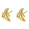 Ohrstecker | Hey Happiness Banane Ohrstecker Sterlingsilber