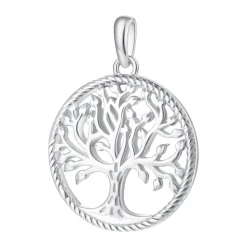 Anhänger | Hey Happiness Baum des Lebens Anhänger Sterlingsilber Silver