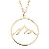 Filigrane Ketten | Hey Happiness Berg Kette in farbe Gold