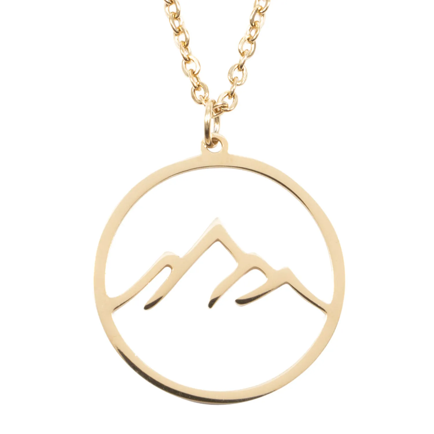 Filigrane Ketten | Hey Happiness Berg Kette in farbe Gold