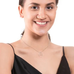 Filigrane Ketten | Hey Happiness Berg Kette in Silberfarbe Silver