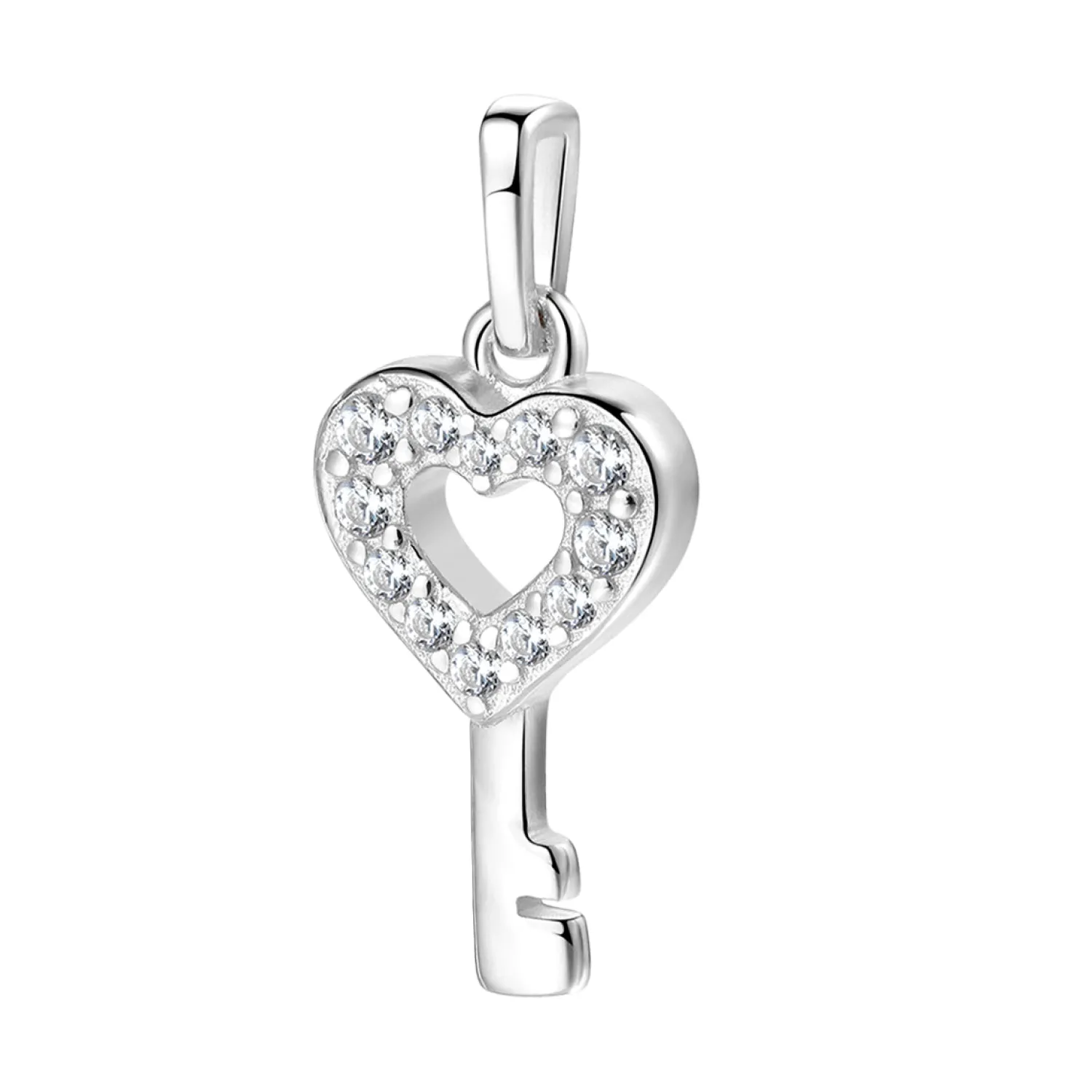 Anhänger | Hey Happiness Bindung Anhänger für Liebe und Verbindung in Silberfarbe Silver