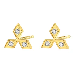 Ohrstecker | Hey Happiness Blissful 375 Ohrstecker Gold