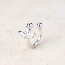 Ohrstecker | Ear Cuffs | Hey Happiness Blüte Ear Cuff Sterlingsilber Silver