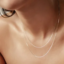Filigrane Ketten | Hey Happiness Box Chain Kette Sterlingsilber Silver