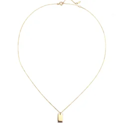 Filigrane Ketten | Hey Happiness Canvas Anhänger Kette 14K Gold