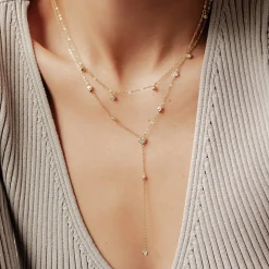 Necklace Sets | Lariat Necklaces | Hey Happiness Cherish Halskette Set Sterling Silber