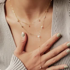 Necklace Sets | Lariat Necklaces | Hey Happiness Cherish Halskette Set Sterling Silber
