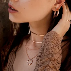 Filigrane Ketten | Hey Happiness Choker Rosegold Rose Gold