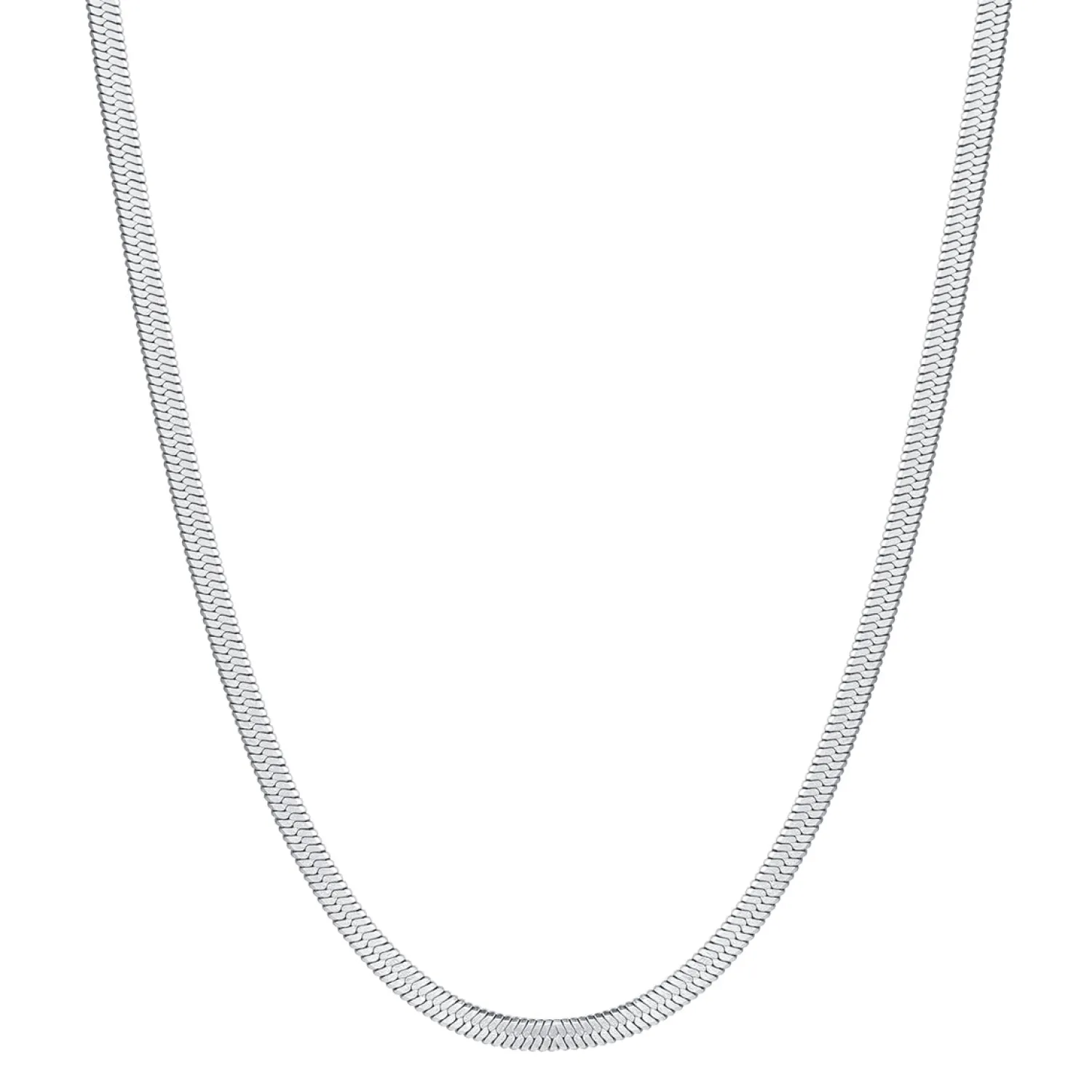 Choker Ketten | Filigrane Ketten | Hey Happiness Choker Schlangenkette Silber Silver