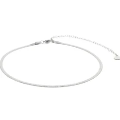 Choker Ketten | Filigrane Ketten | Hey Happiness Choker Schlangenkette Silber Silver
