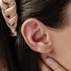 Ohrstecker | Piercings | Hey Happiness Chunky Glieder Ohrpiercing Sterlingsilber