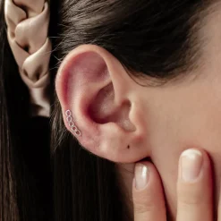 Ohrstecker | Piercings | Hey Happiness Chunky Glieder Ohrpiercing Sterlingsilber