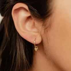 Ohrstecker | Hey Happiness Compassion Ohrringe 14K Gold