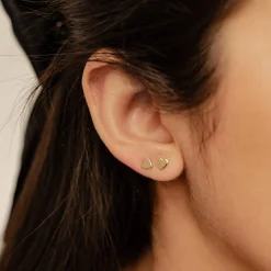 Ohrstecker | Hey Happiness Compassion Ohrstecker 14K Gold