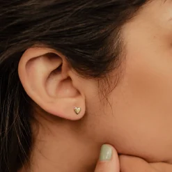 Ohrstecker | Hey Happiness Compassion Ohrstecker 14K Gold