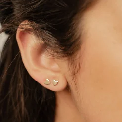 Ohrstecker | Hey Happiness Compassion Ohrstecker 14K Gold