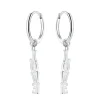 Creolen | Hey Happiness Creolen LOVE Anhänger Sterlingsilber Silver