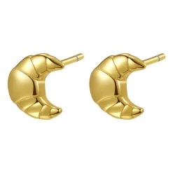 Ohrstecker | Hey Happiness Croissant Ohrstecker Sterlingsilber