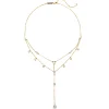 Filigrane Ketten | Hey Happiness Dazzle Double Chain Y Necklace Sterling Silver