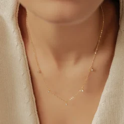Filigrane Ketten | Hey Happiness Dazzling Zirkonia Kette Sterlingsilber
