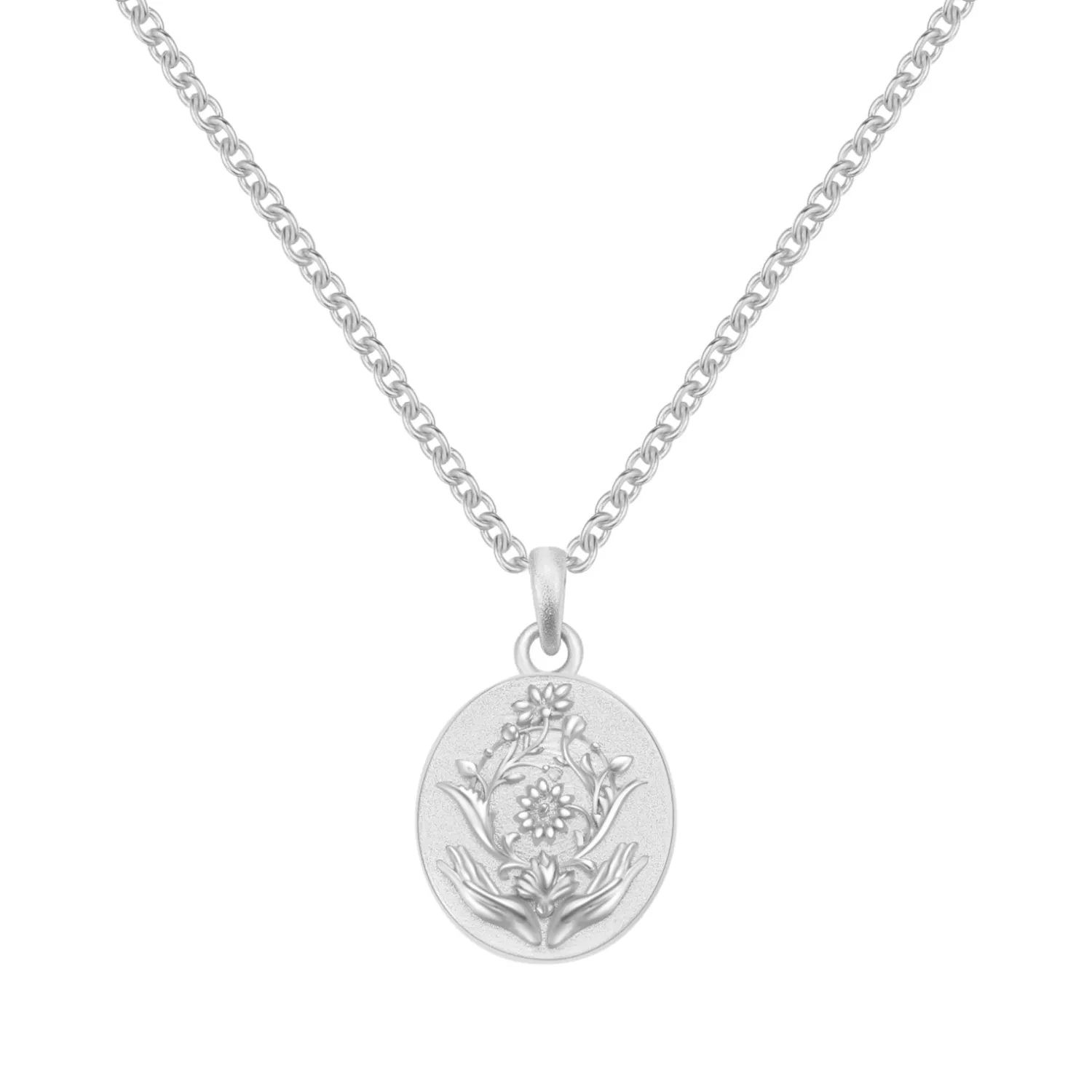 Filigrane Ketten | Hey Happiness Der Künstler Anhänger Kette aus Sterlingsilber
