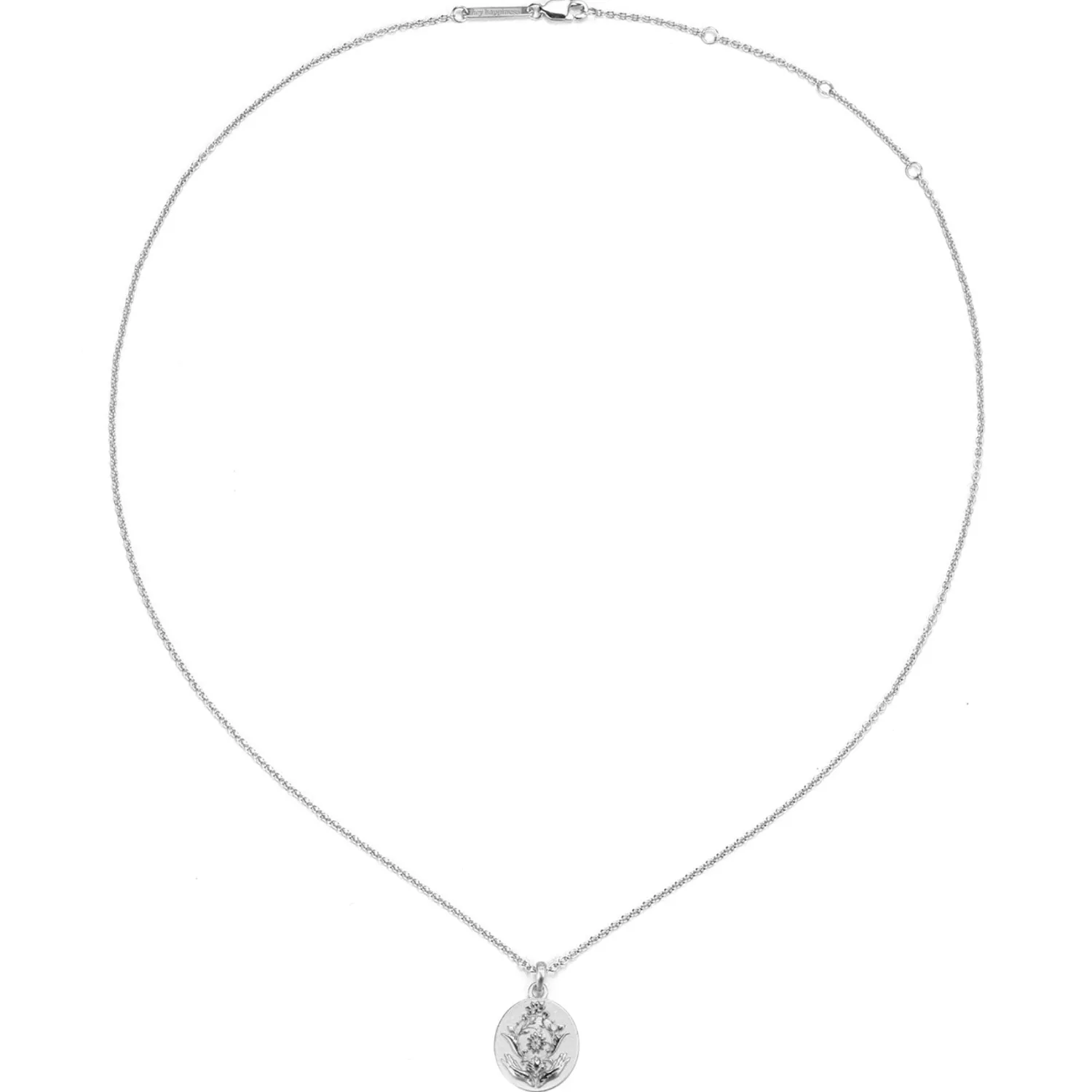 Filigrane Ketten | Hey Happiness Der Künstler Anhänger Kette aus Sterlingsilber