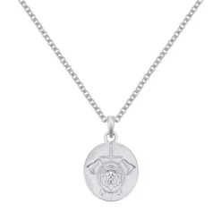 Filigrane Ketten | Hey Happiness Der Warrior Anhänger Kette aus Sterlingsilber