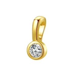 Anhänger | Hey Happiness Diamant Clip Anhänger Sterlingsilber