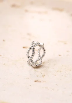 Ear Cuffs | Ohrstecker | Hey Happiness Doppelt Gedrehter Ear Cuff Ohrring Sterlingsilber Silver