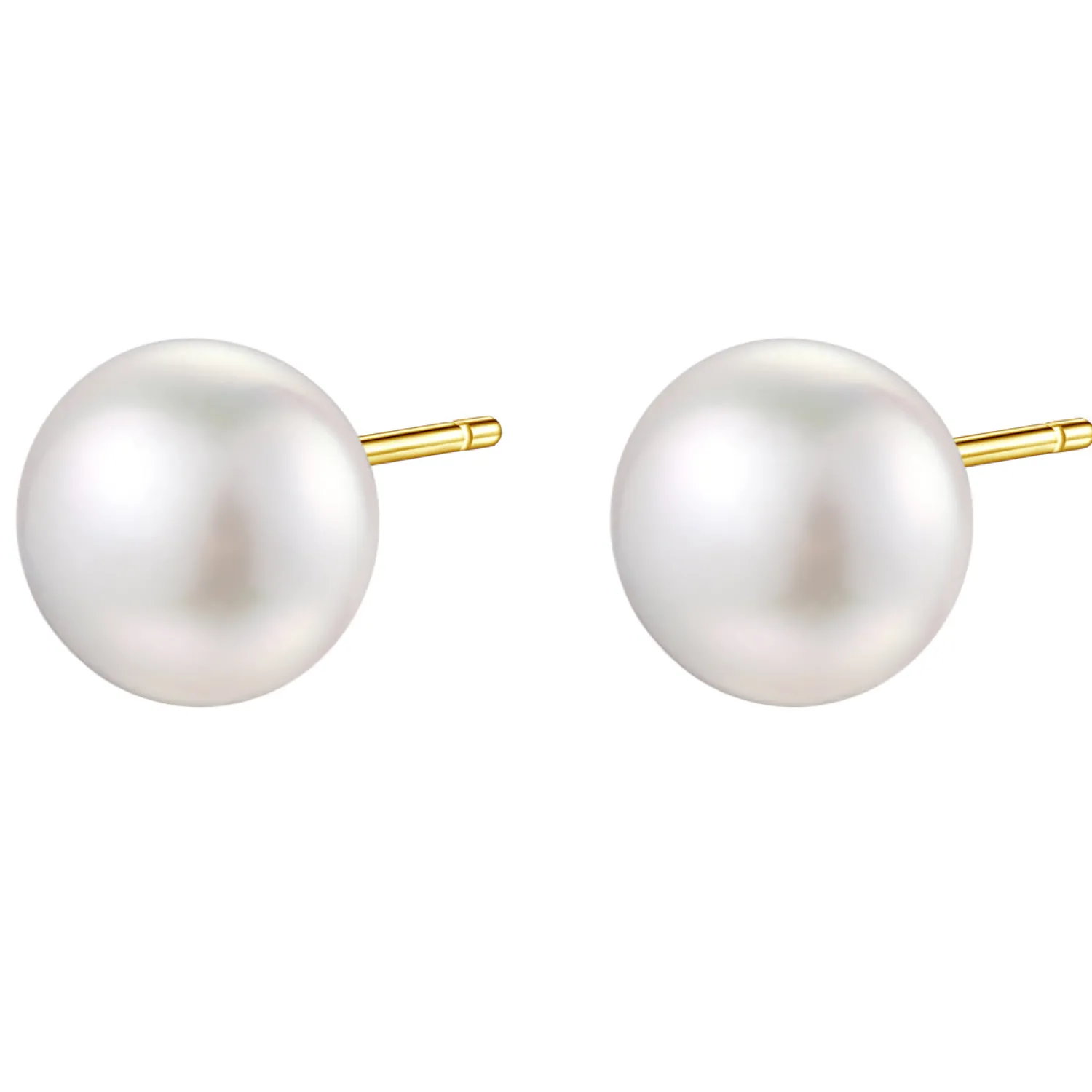 Ohrstecker | Perlenohrringe | Hey Happiness Dot Perlenohrstecker Sterlingsilber Gold