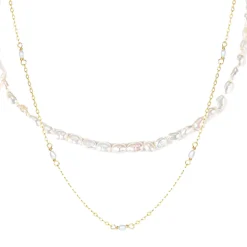 Necklace Sets | Perlenketten | Hey Happiness Double Grace Perlenketten Set aus Sterlingsilber