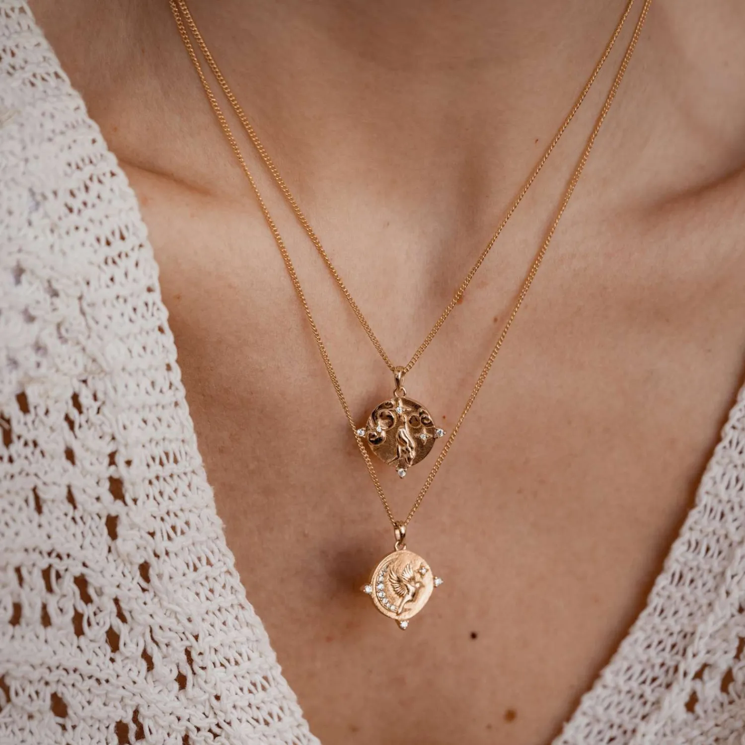 Filigrane Ketten | Hey Happiness Dream Kette mit Anhänger Sterlingsilber