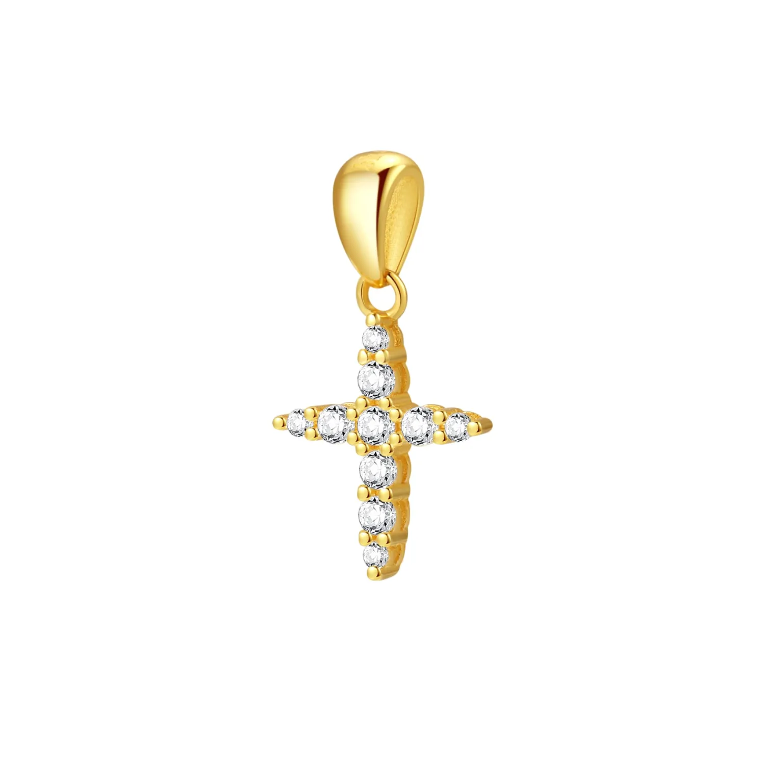 Anhänger | Filigrane Ketten | Hey Happiness Edelstein Kreuz Anhänger Kette aus Sterlingsilber