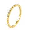 Schlichte Ringe | Hey Happiness Edelstein Pyramiden Ring aus Edelstahl
