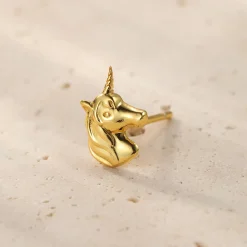 Ohrstecker | Hey Happiness Einhorn Ohrstecker Sterlingsilber