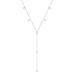 Lariat Necklaces | Filigrane Ketten | Hey Happiness Ellipse Y Kette Gold Sterlingssilber