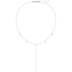 Lariat Necklaces | Filigrane Ketten | Hey Happiness Ellipse Y Kette Gold Sterlingssilber