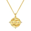 Filigrane Ketten | Hey Happiness Empowerment Kette mit Anhänger Sterlingsilber