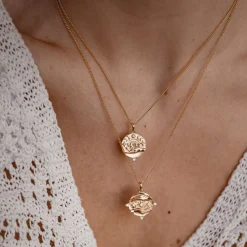 Filigrane Ketten | Hey Happiness Empowerment Kette mit Anhänger Sterlingsilber